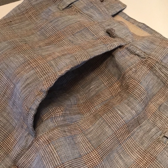 Joseph Abboud linen Shorts - Picture 11 of 12